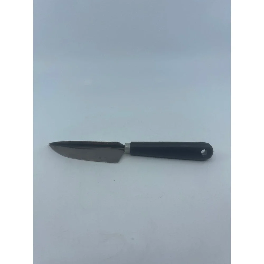 Deglon Decofruit Paring Knife Inox France Black Handle Fruit Carving Tool 7.75in